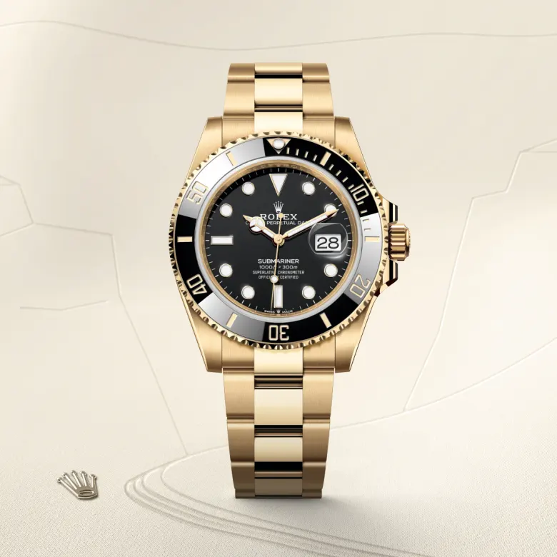 Rolex Submariner Date 18 kt yellow gold, M126618LN-0002